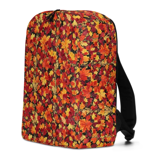 Crimson Harvest on a Minimalist Backpack