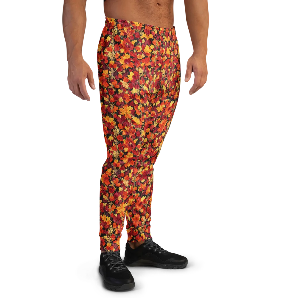Crimson Harvest on Men's Joggers — Right