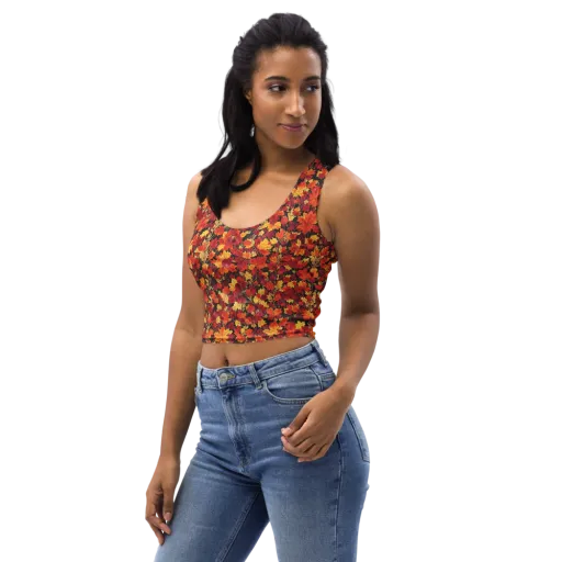 Crimson Harvest on a Crop Top