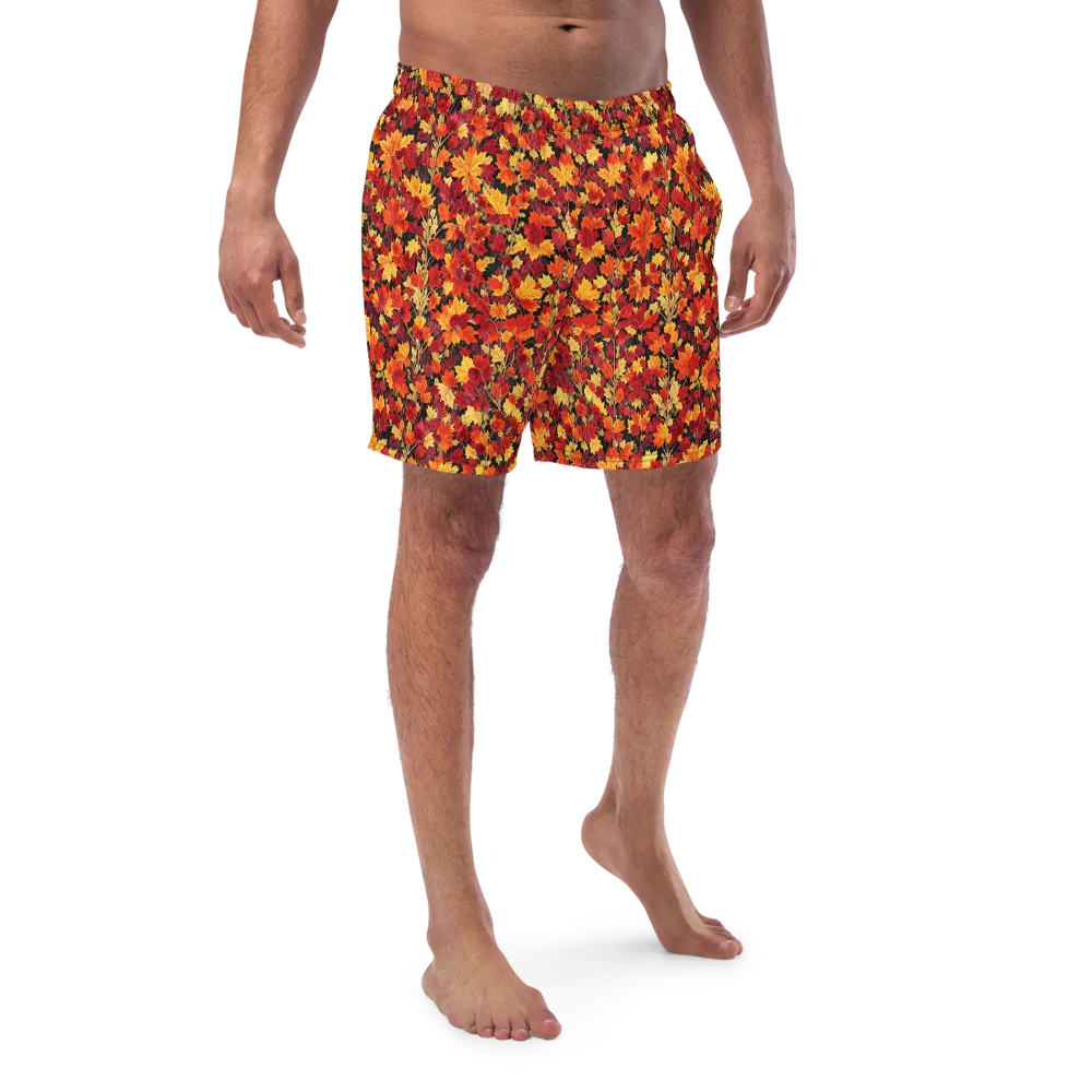 Crimson Harvest on Swim Trunks — Front