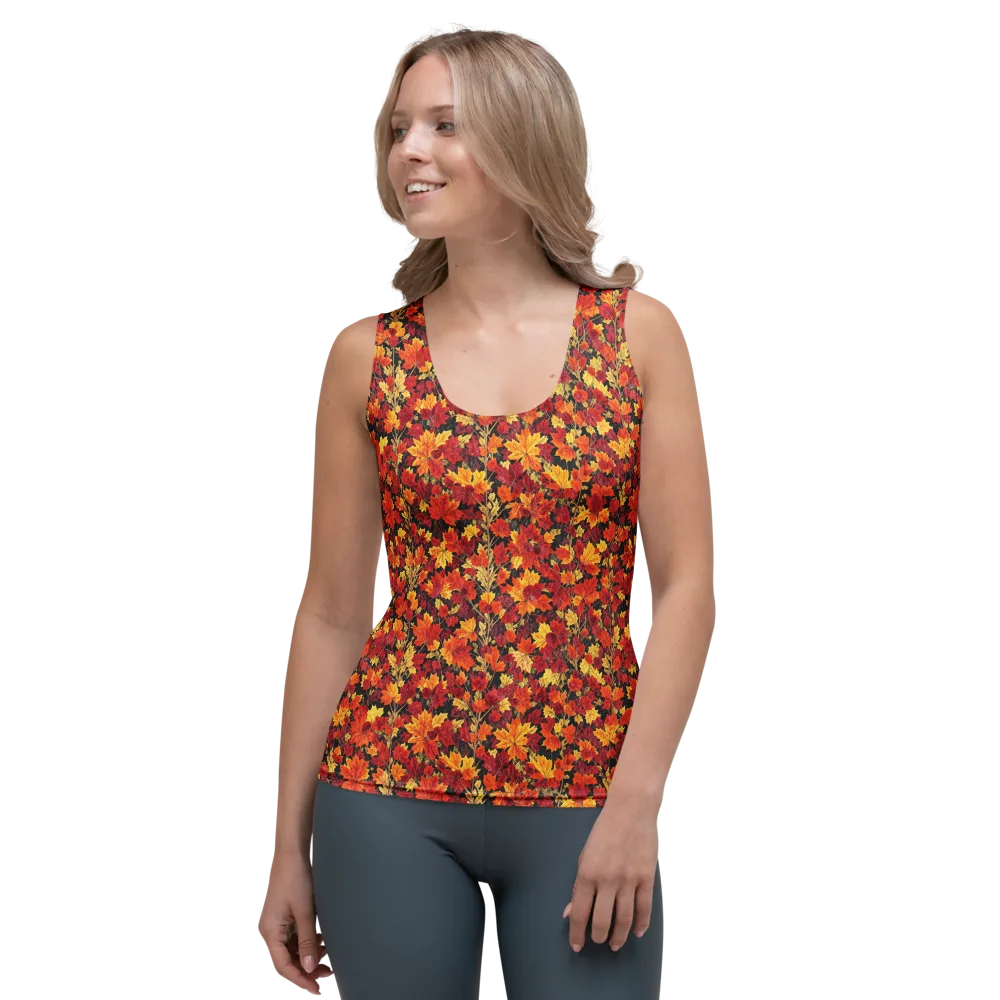 Crimson Harvest on Women's Tank Top — Front