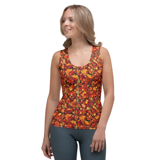 Crimson Harvest on a Women's Tank Top