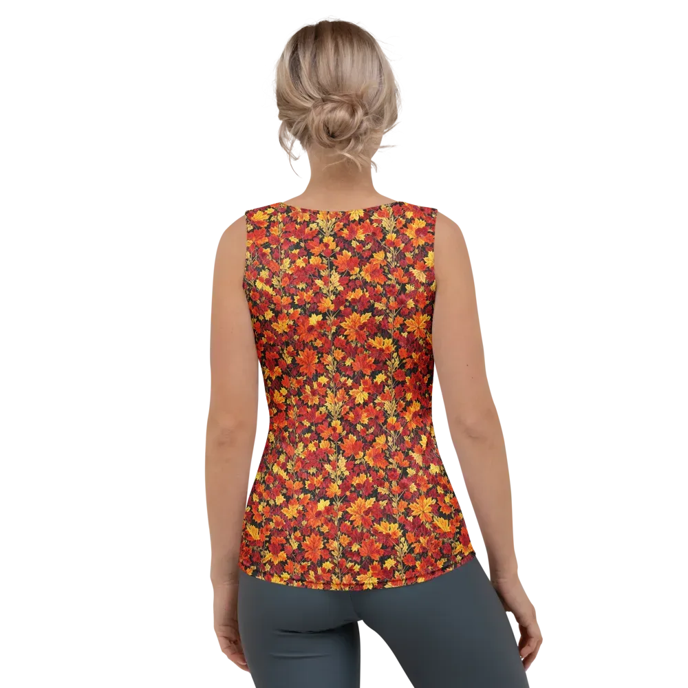 Crimson Harvest on Women's Tank Top — Back