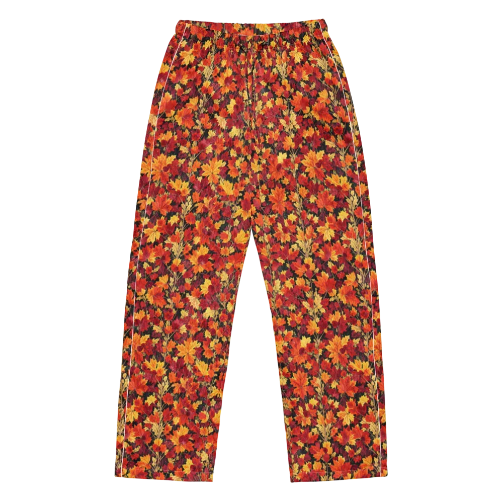 Crimson Harvest on Women's Pajama Pants — Front