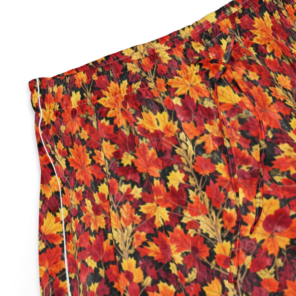 Crimson Harvest on Women's Pajama Shorts — Product details