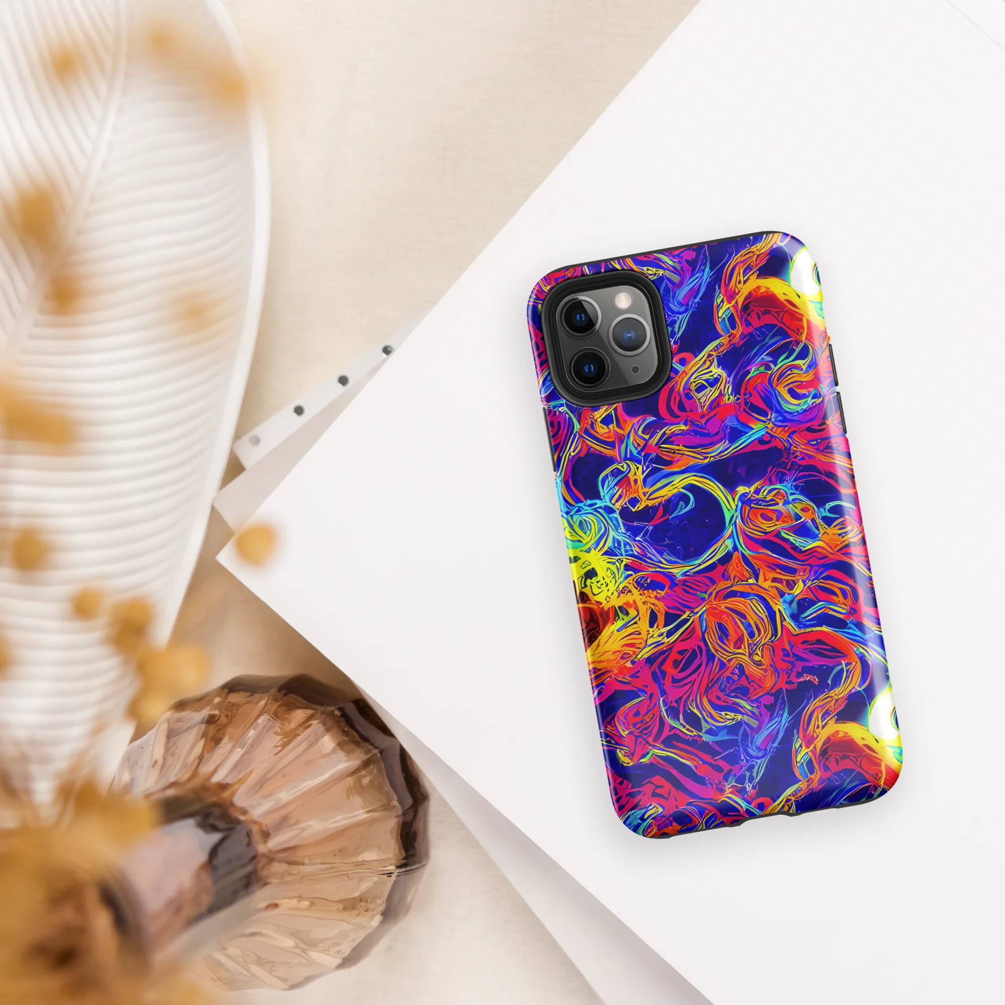 Firefly Frenzy on Tough Case for iPhone® — Front