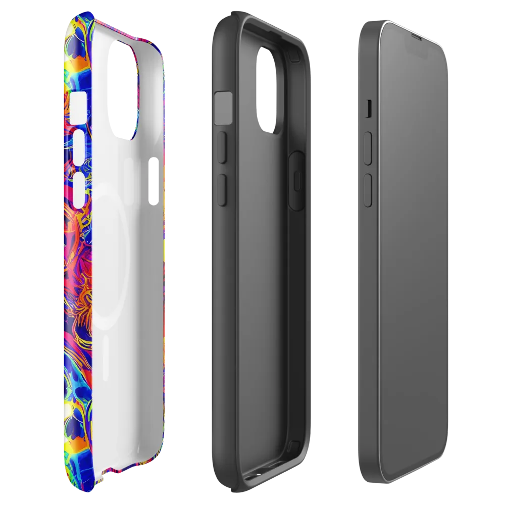 Firefly Frenzy on MagSafe Tough Case for iPhone® — Front