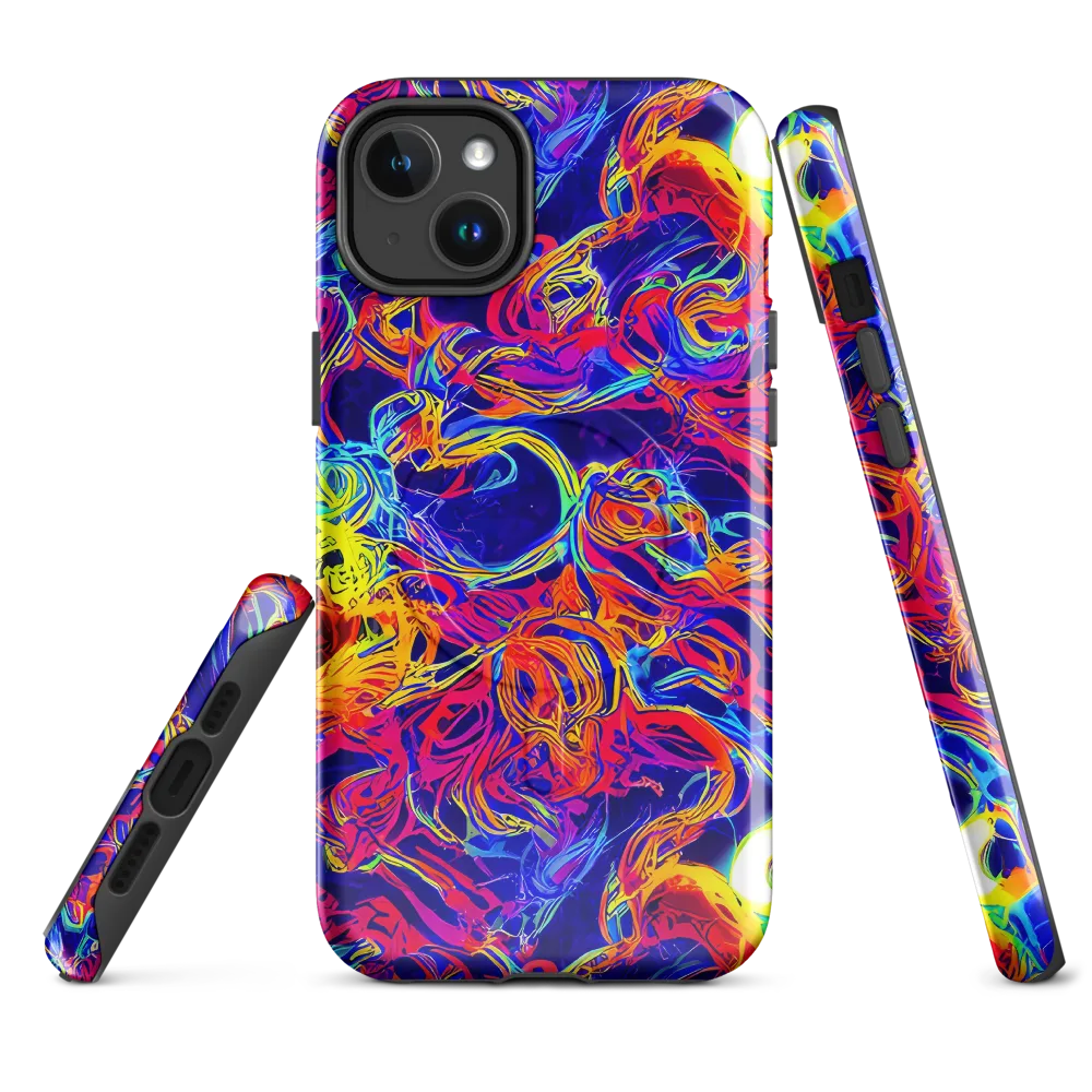 Firefly Frenzy on MagSafe Tough Case for iPhone® — Front