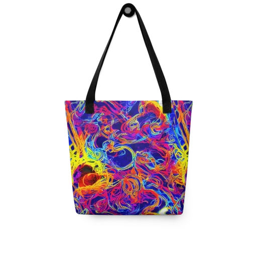 Firefly Frenzy on a Tote Bag