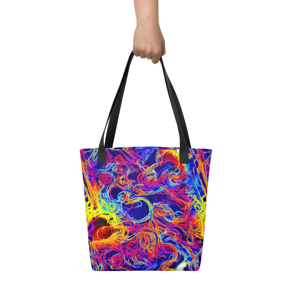 Firefly Frenzy on Tote Bag — Front