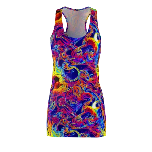 Firefly Frenzy on a Racerback Dress