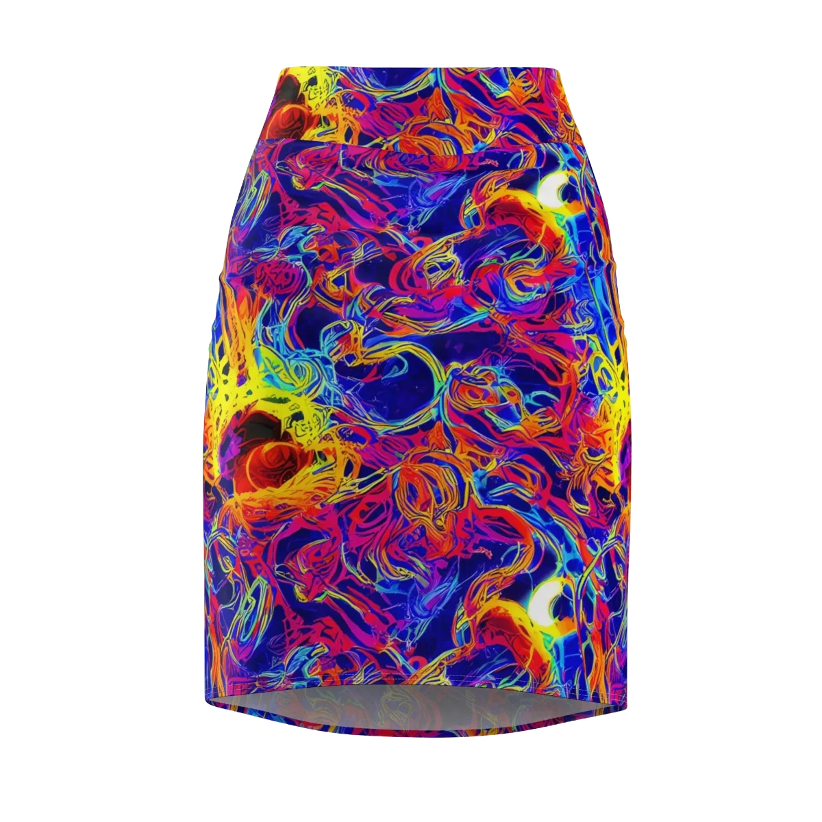 Firefly Frenzy on Pencil Skirt — Front