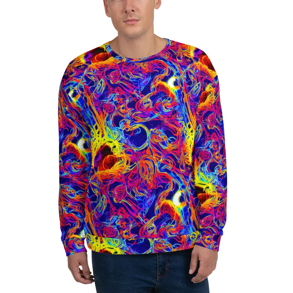 Firefly Frenzy on Sweatshirt — Front