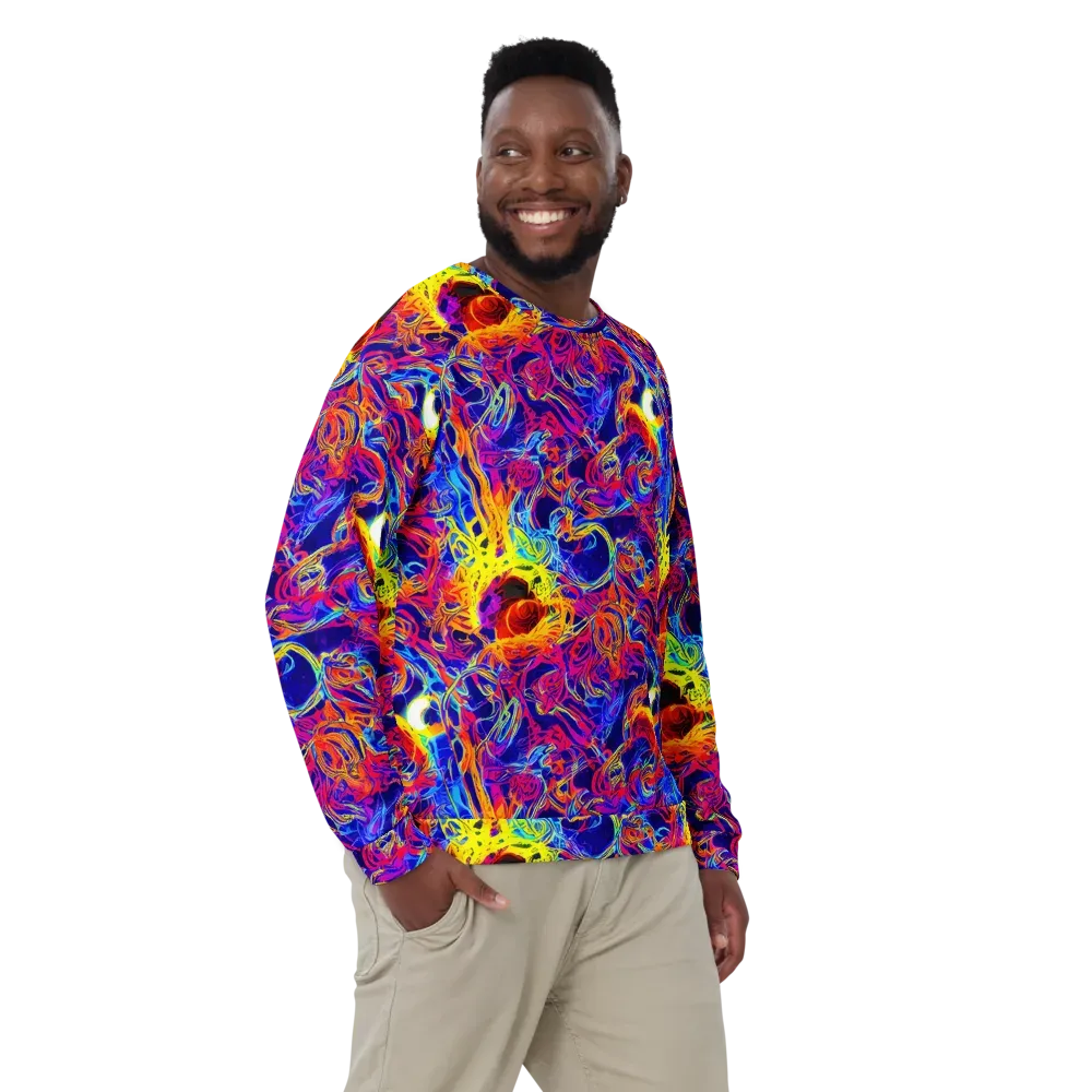 Firefly Frenzy on Sweatshirt — Front
