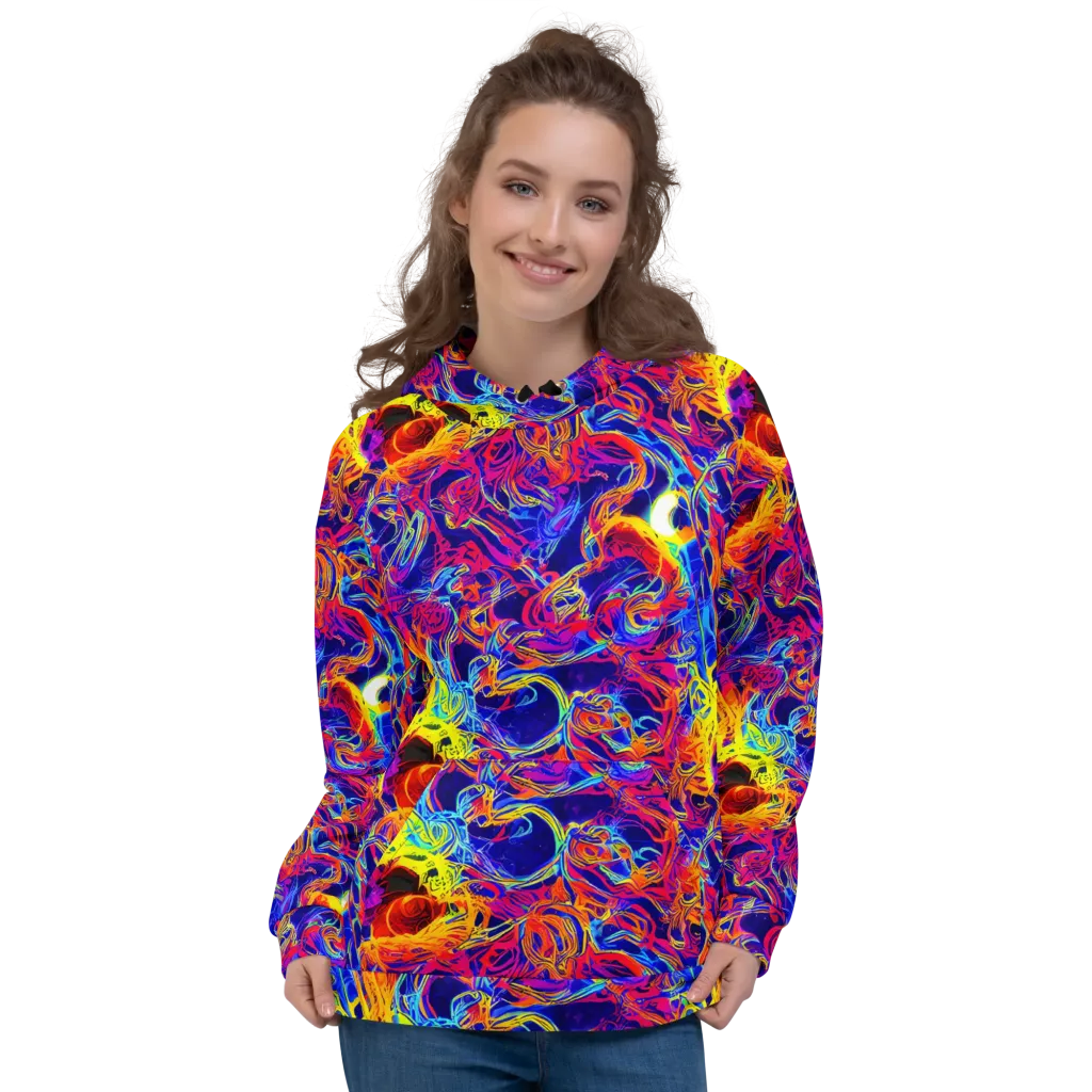Firefly Frenzy on Hoodie — Front