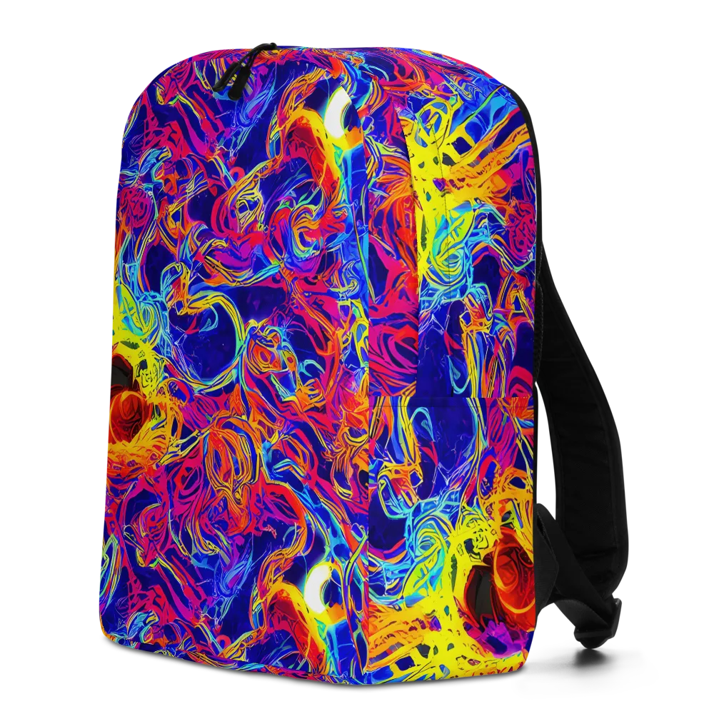 Firefly Frenzy on Minimalist Backpack — Left