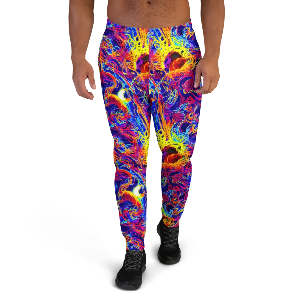 Firefly Frenzy on Men's Joggers — Front