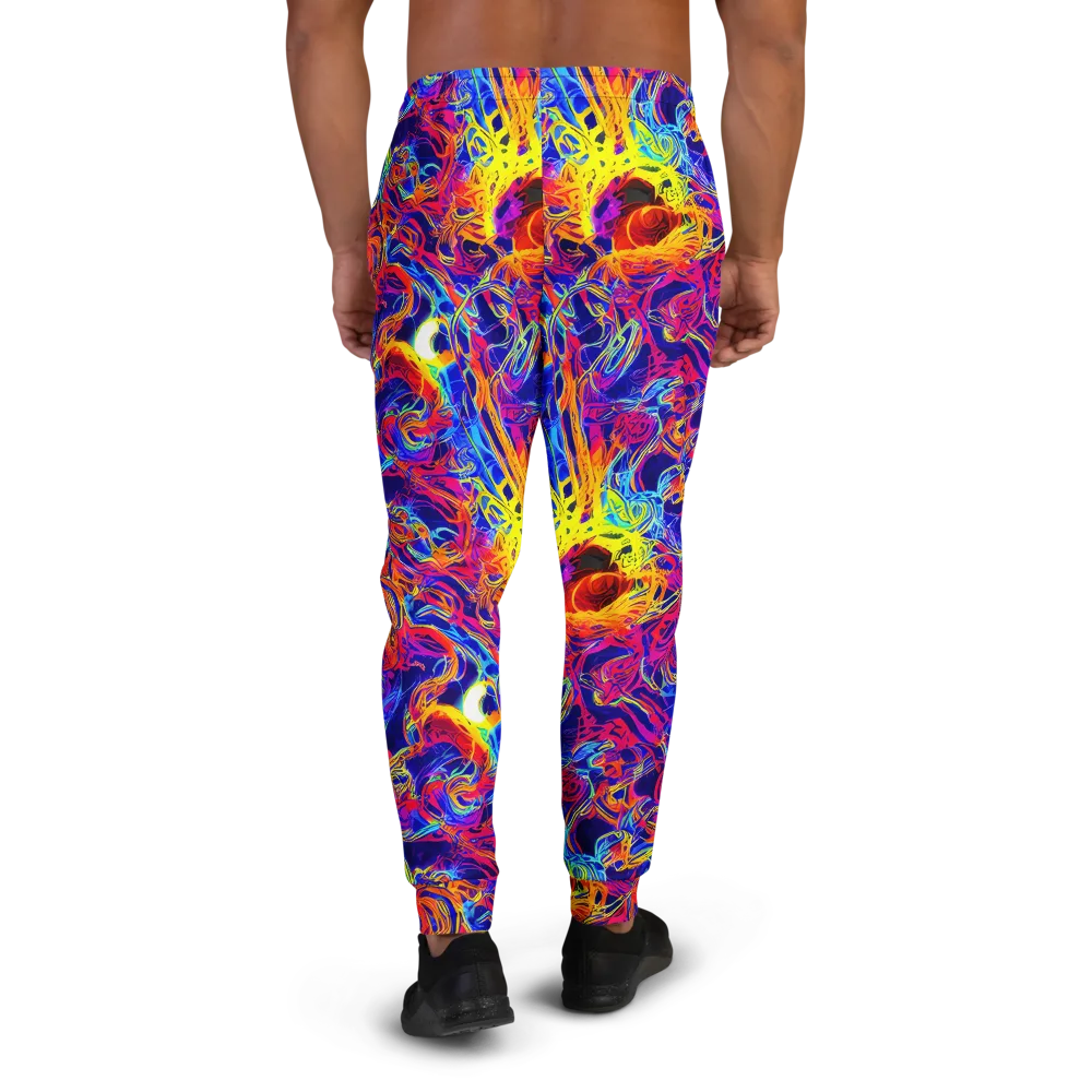 Firefly Frenzy on Men's Joggers — Back