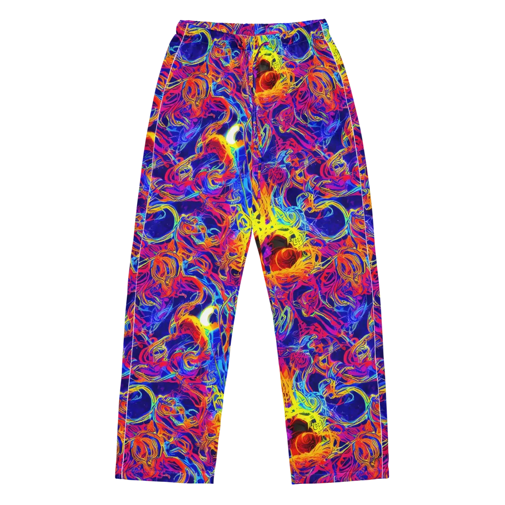 Firefly Frenzy on Women's Pajama Pants — Front