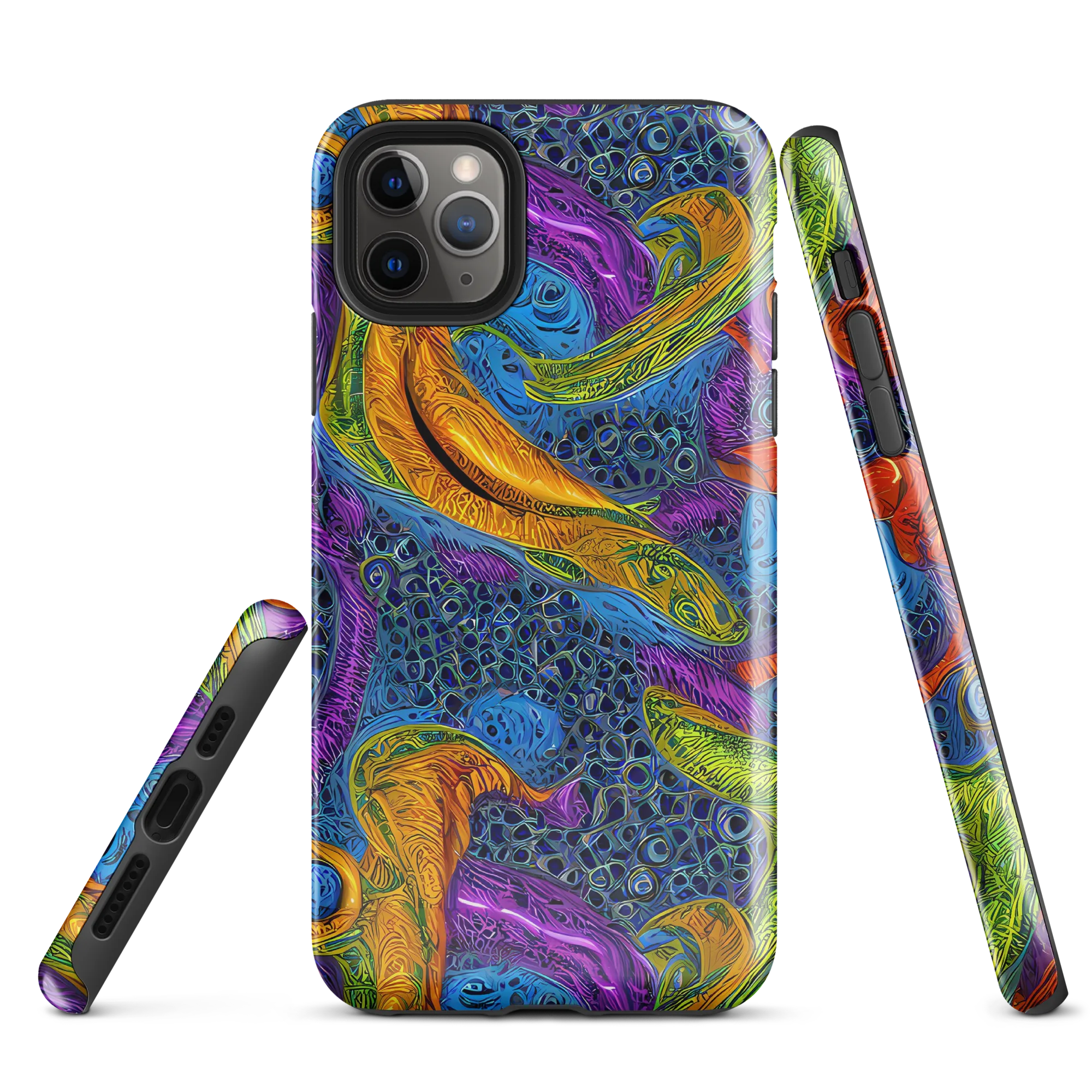 Reef of Fire on Tough Case for iPhone® — Front
