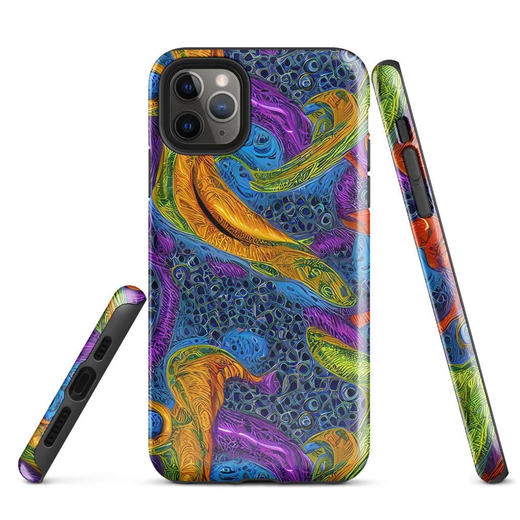 Reef of Fire on Tough Case for iPhone® — Front
