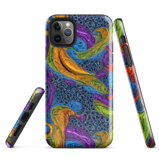 Reef of Fire on a Tough Case for iPhone®