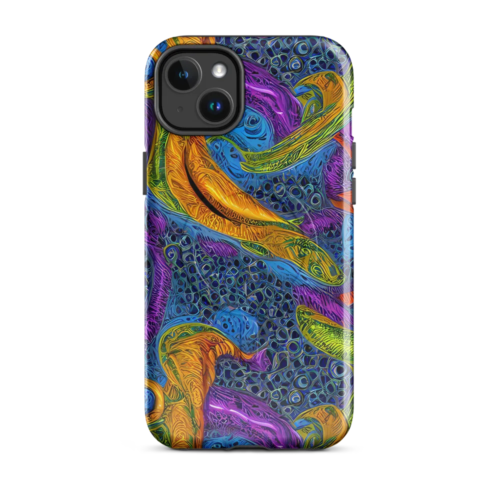 Reef of Fire on MagSafe Tough Case for iPhone® — Front