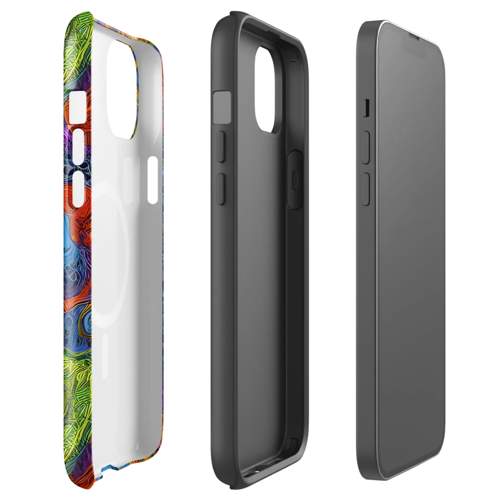Reef of Fire on MagSafe Tough Case for iPhone® — Front