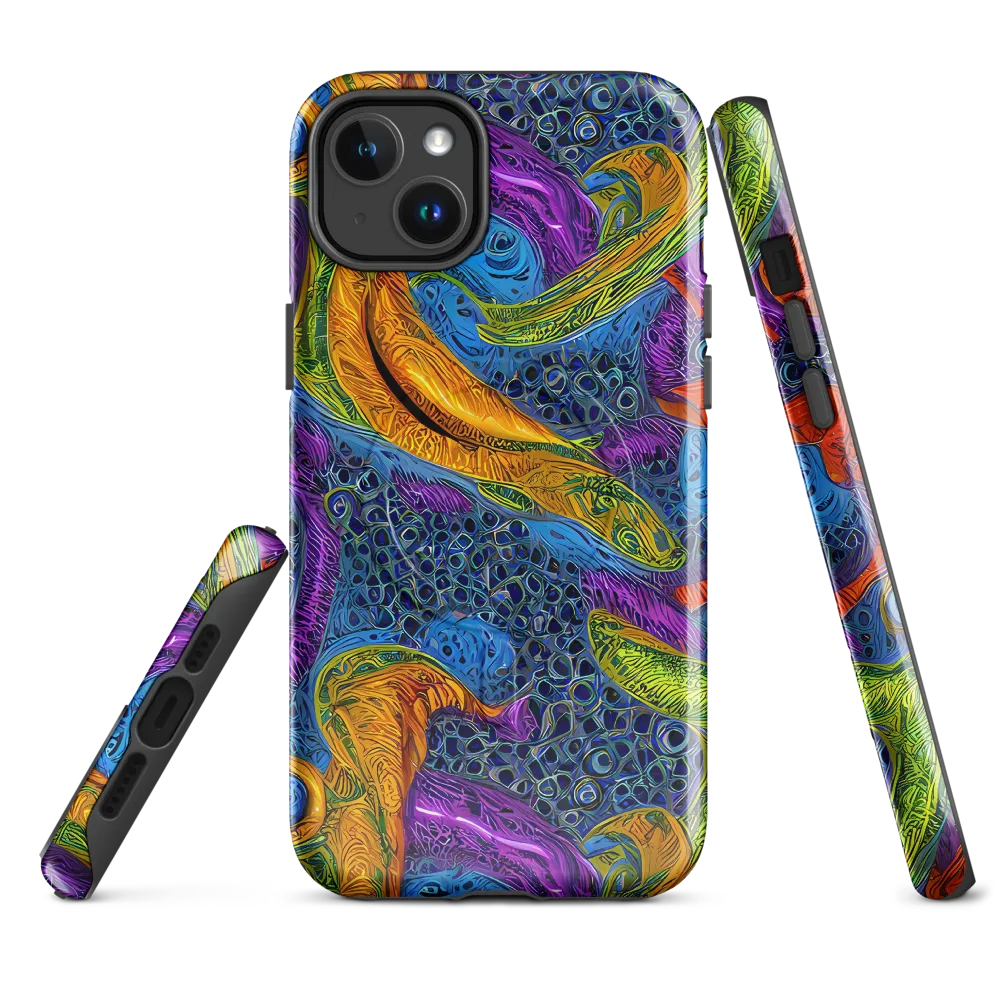 Reef of Fire on MagSafe Tough Case for iPhone® — Front