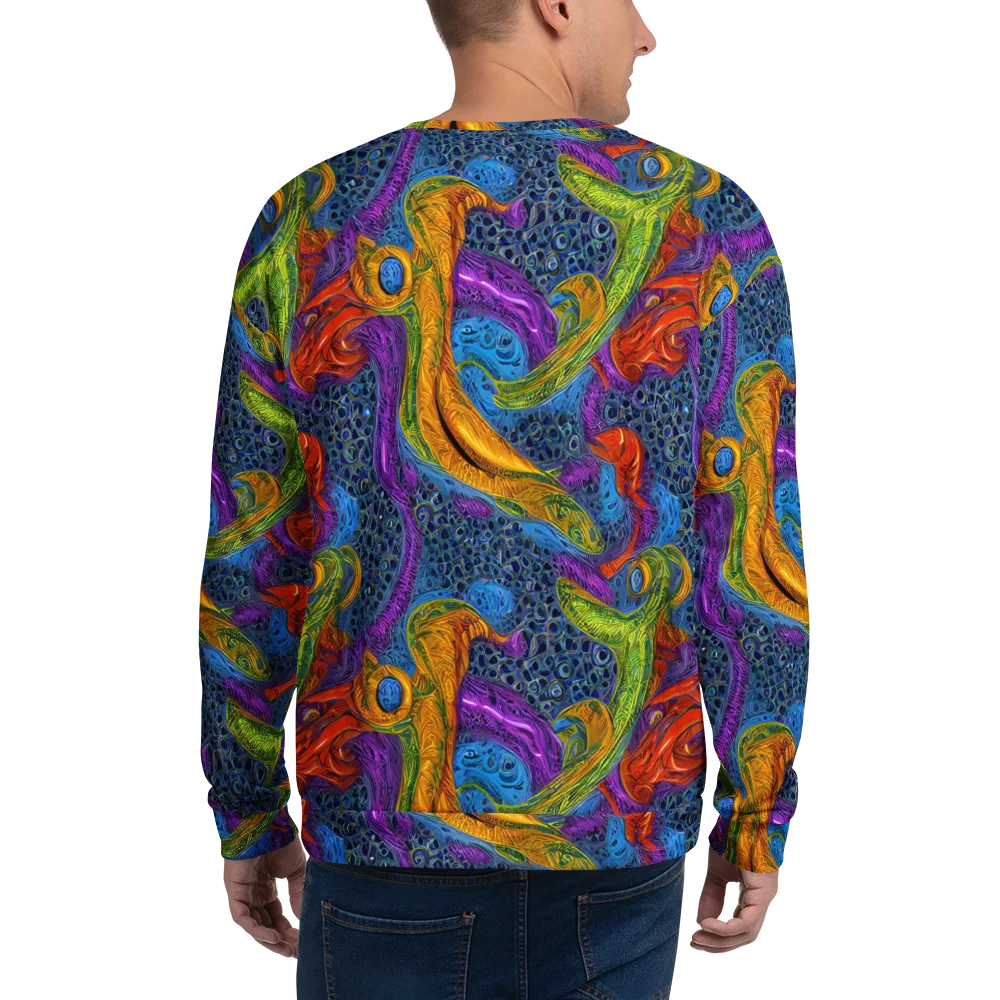 Reef of Fire on Sweatshirt — Back