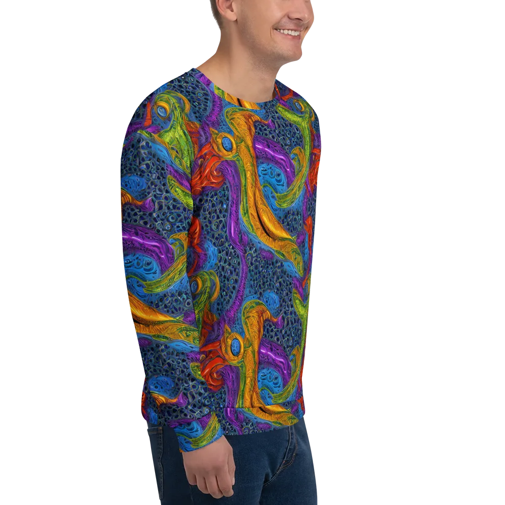 Reef of Fire on Sweatshirt — Right Front