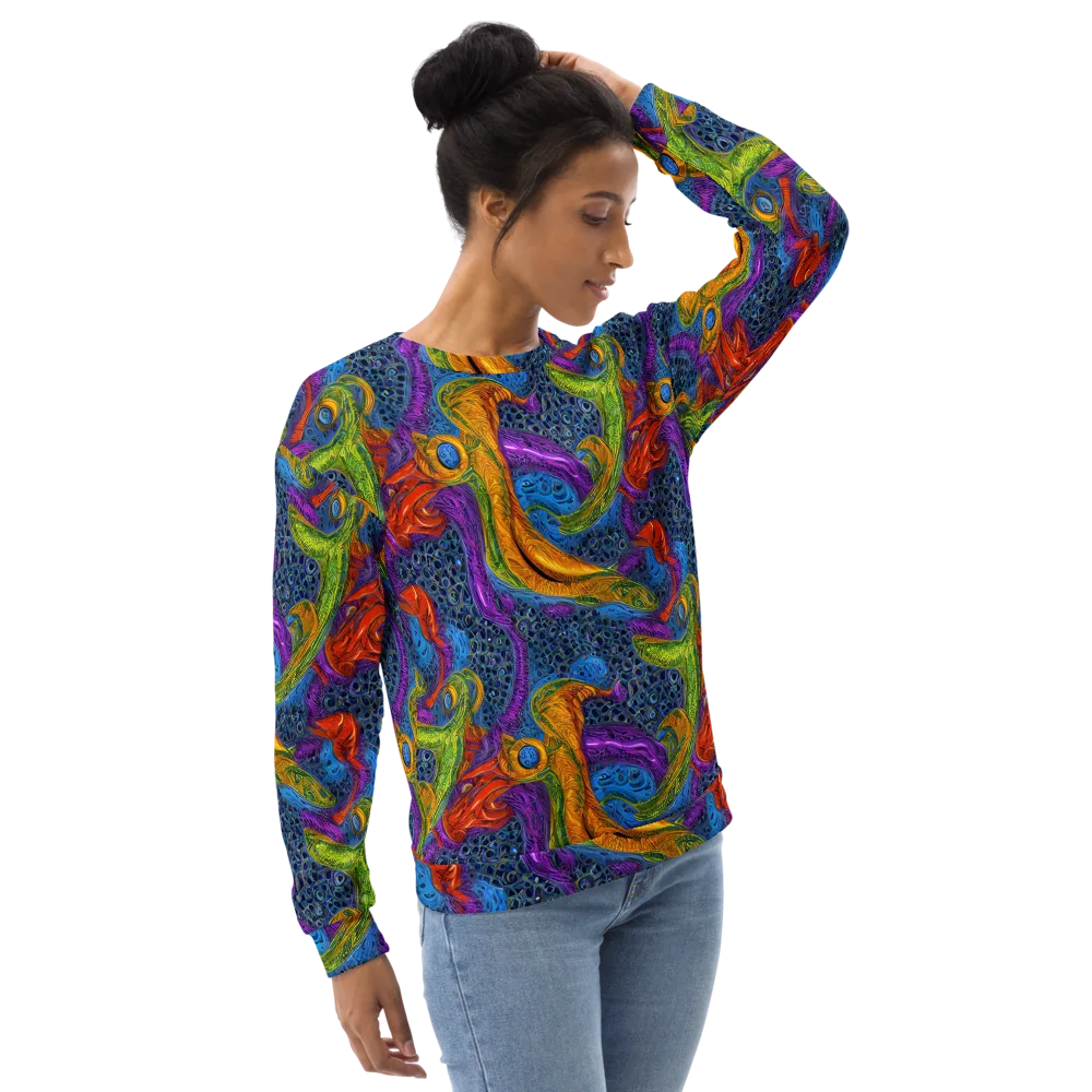 Reef of Fire on Sweatshirt — Right Front