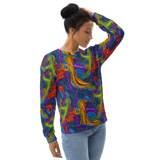 Reef of Fire on a Sweatshirt