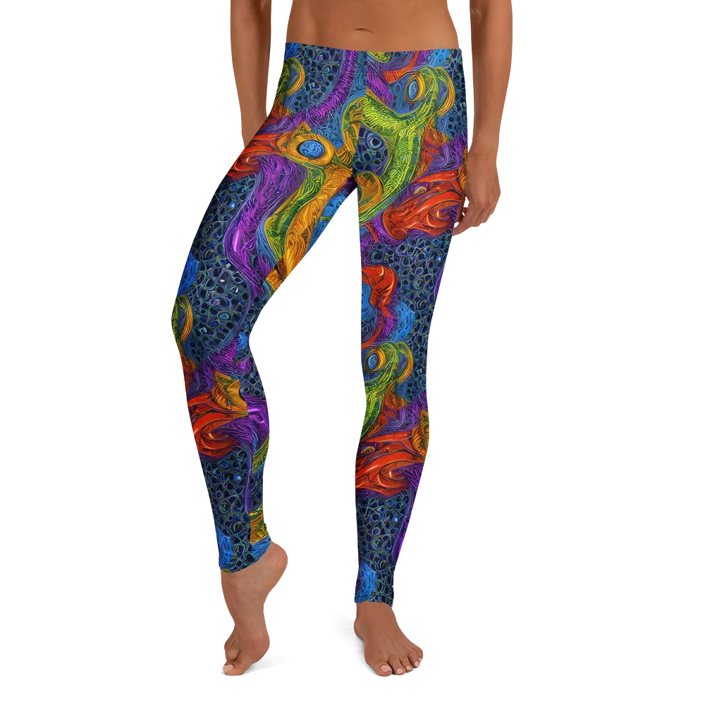 Reef of Fire on Leggings — Front