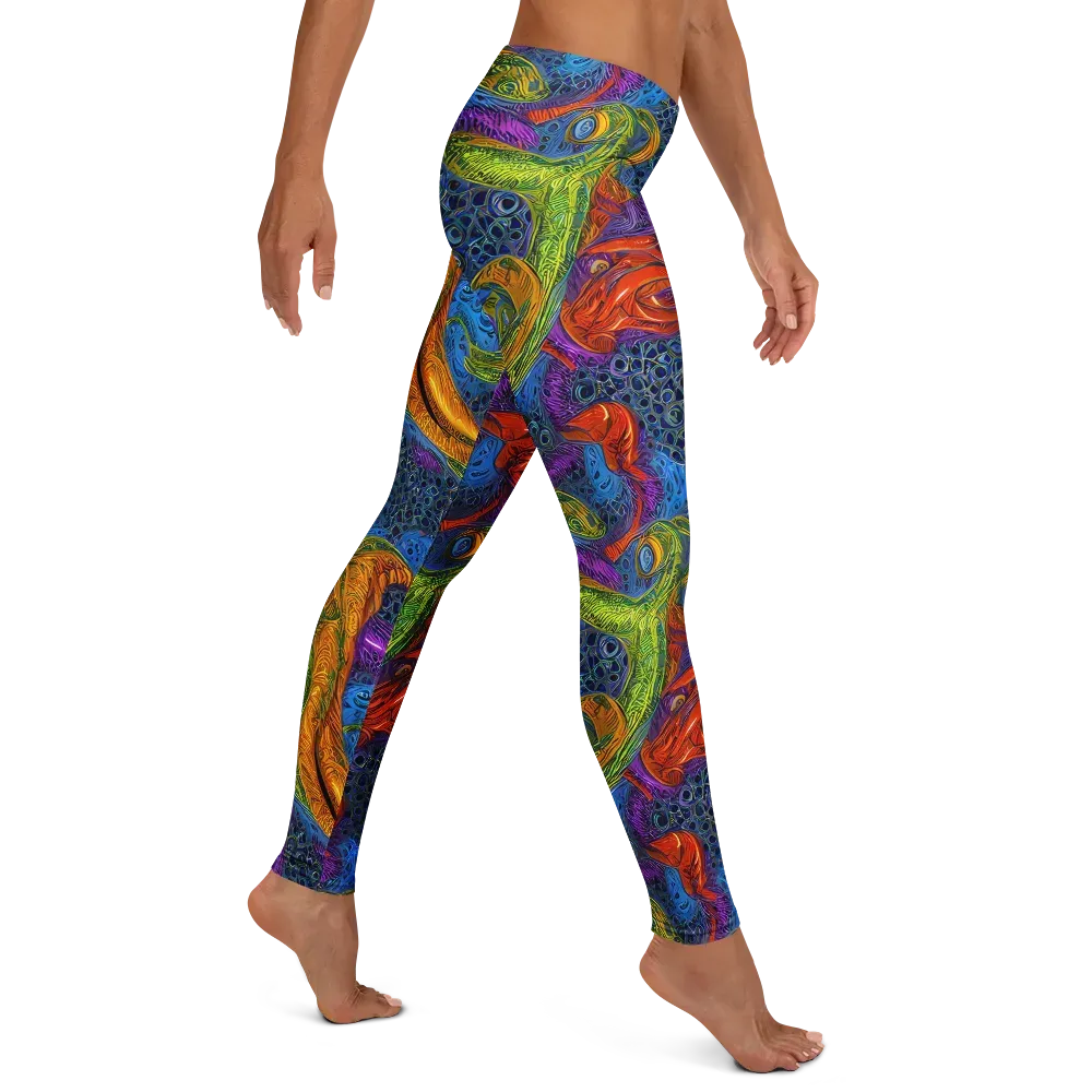 Reef of Fire on Leggings — Right
