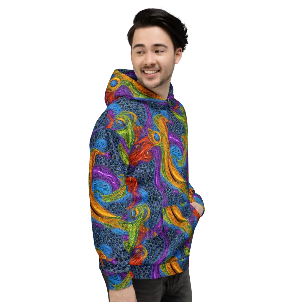 Reef of Fire on Hoodie — Right