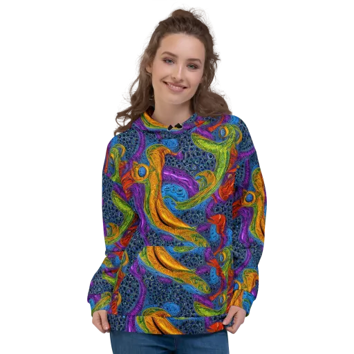 Reef of Fire on a Hoodie