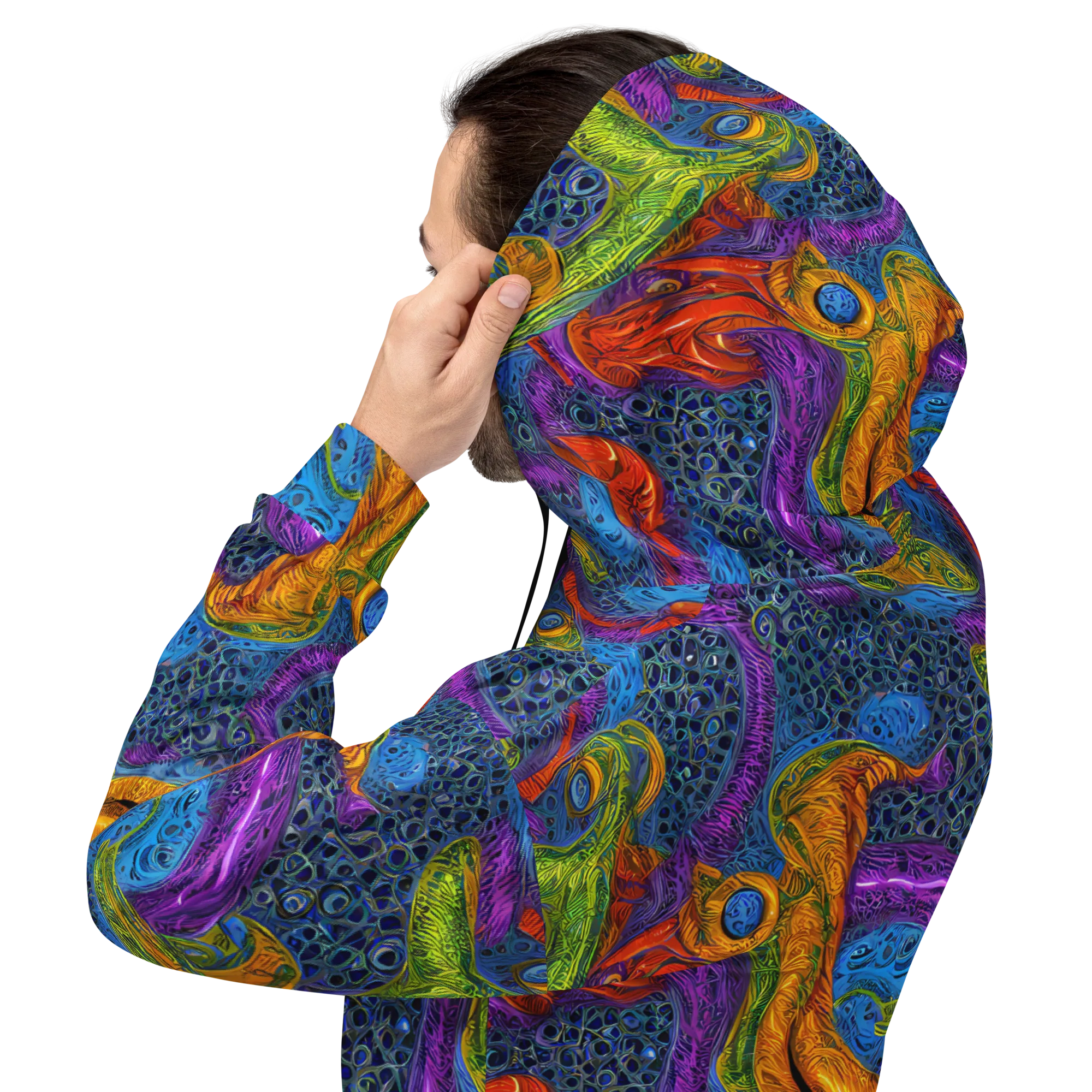 Reef of Fire on Hoodie — Back