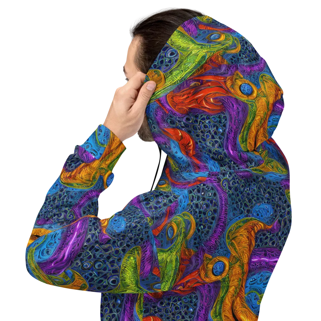 Reef of Fire on Hoodie — Back
