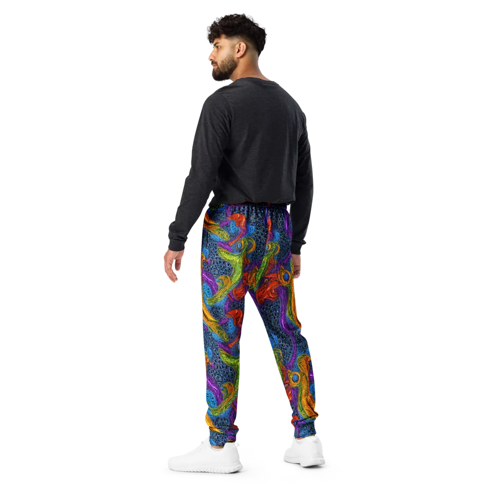 Reef of Fire on Men's Joggers — Back