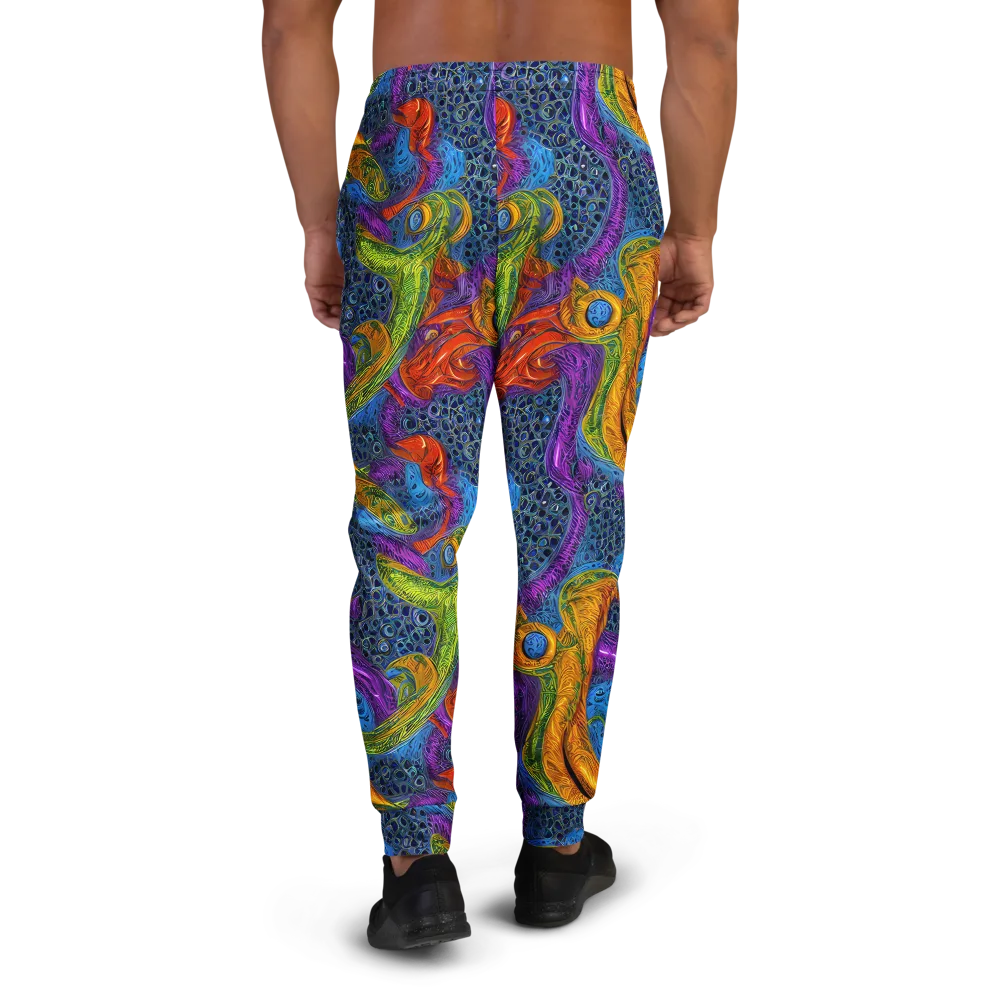Reef of Fire on Men's Joggers — Back