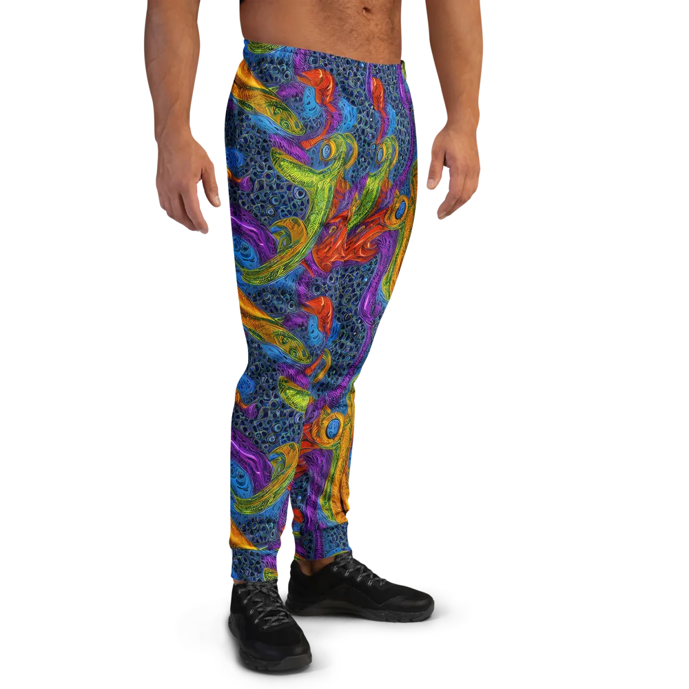 Reef of Fire on Men's Joggers — Right