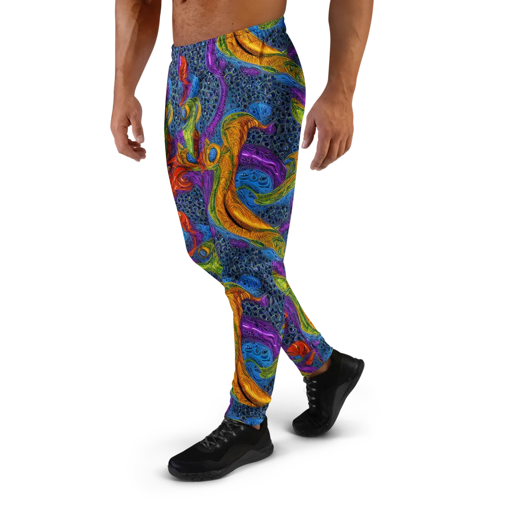Reef of Fire on Men's Joggers — Left