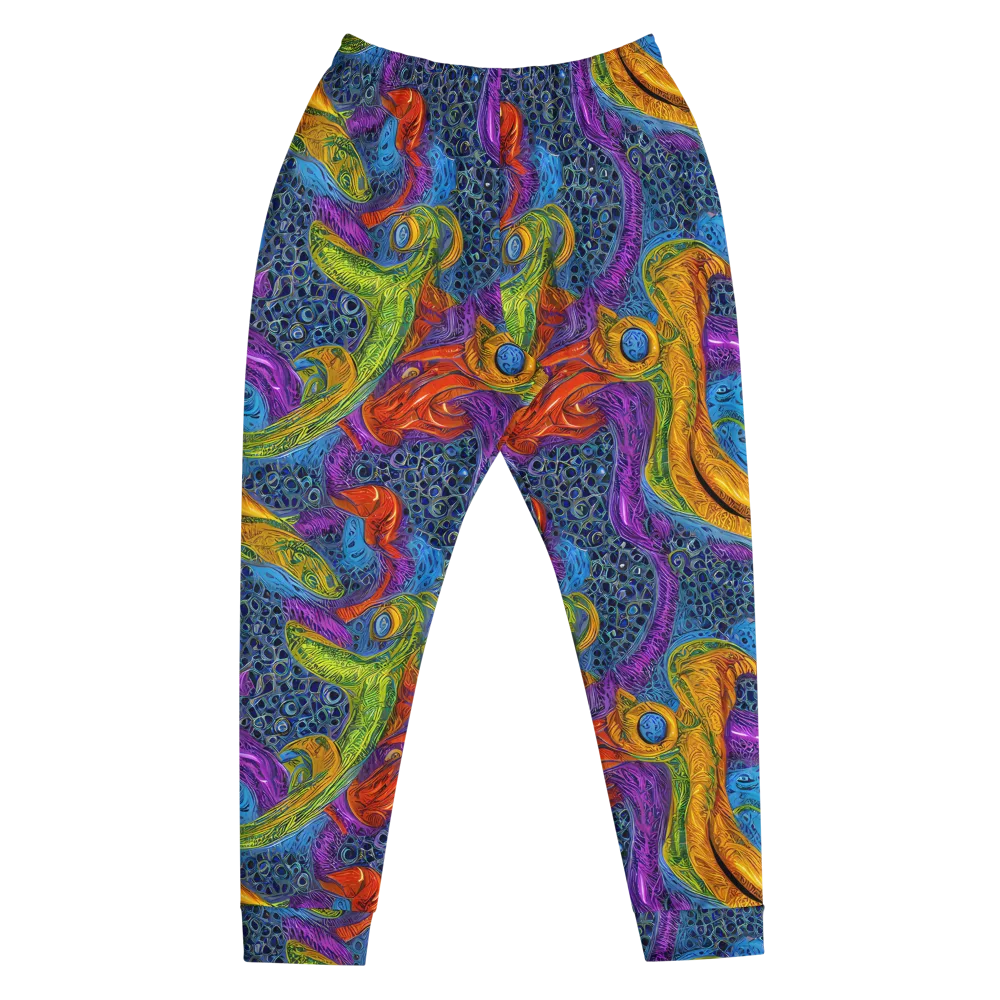 Reef of Fire on Men's Joggers — Front