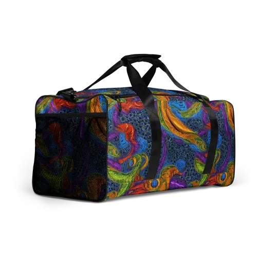 Reef of Fire on a Duffle Bag
