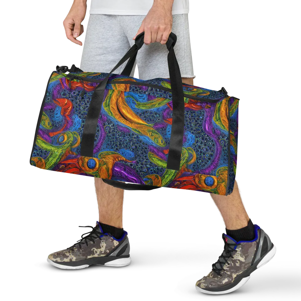 Reef of Fire on Duffle Bag — Front