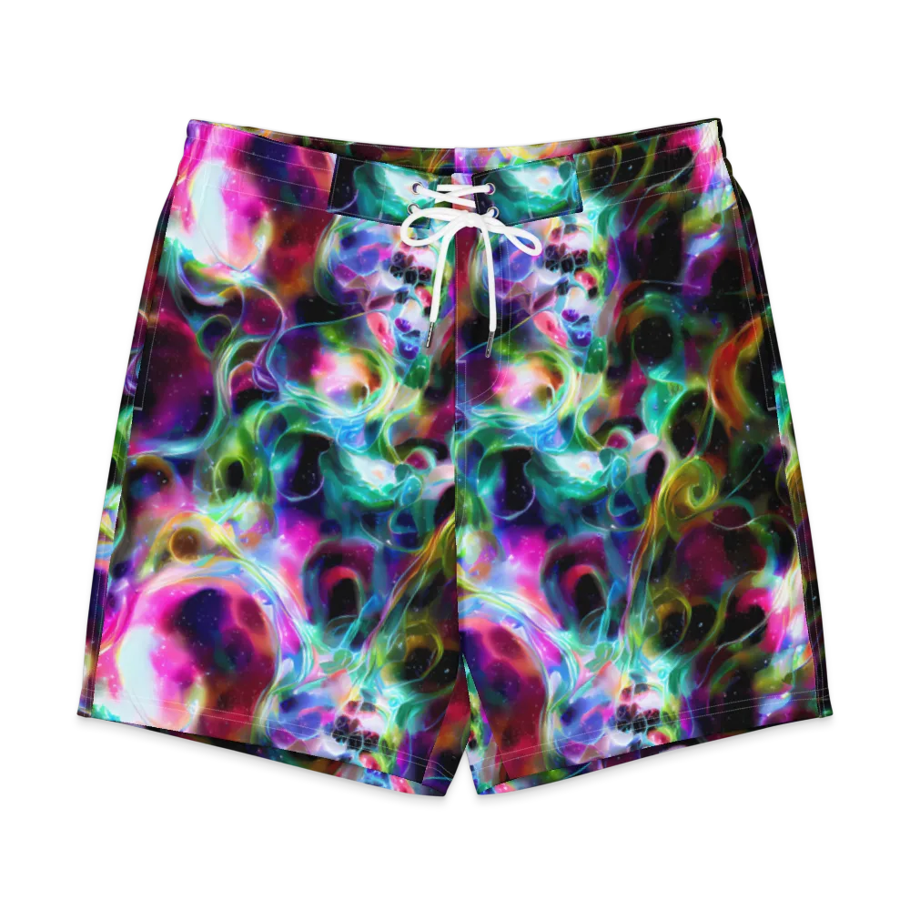 Starfire Marble on Men's Board Shorts — Front