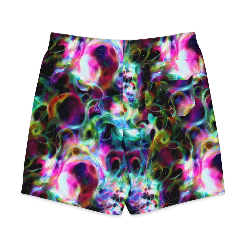 Starfire Marble on Men's Board Shorts — Back