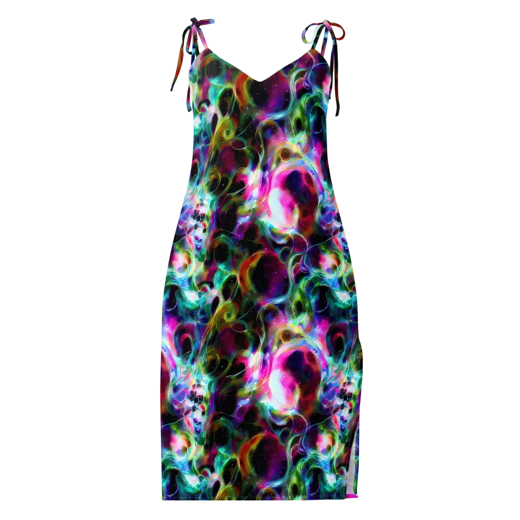 Starfire Marble on Slip Dress — Front