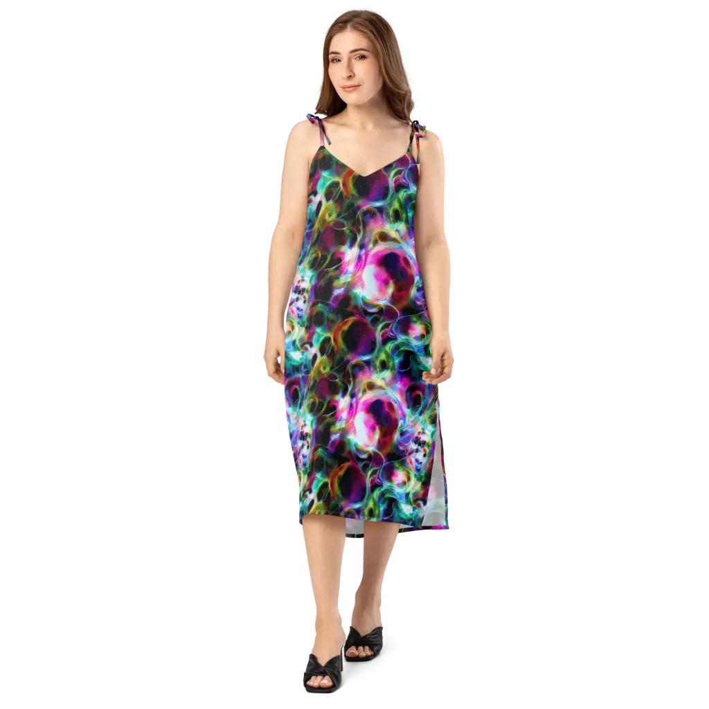 Starfire Marble on Slip Dress — Front